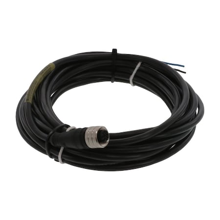 Woodhead Micro-Change (M12) Single-Ended Cordset, 4 Pole, Female (Straight) To Pigtail 804000H09M020